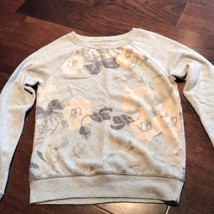 Aerie floral sweater